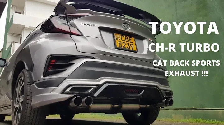 TOYOTA CHR TURBO | CAT BACK SPORTS EXHAUST | DEEP SEXY BURBLE !!!