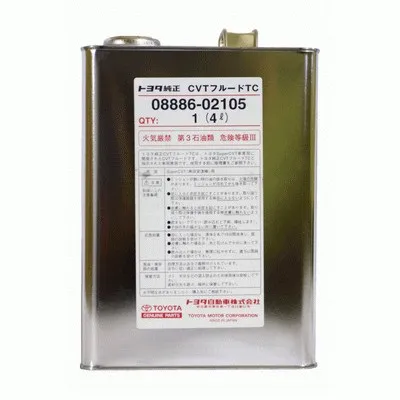 Масло трансмиссионное TOYOTA CVT 4л 08886-02105