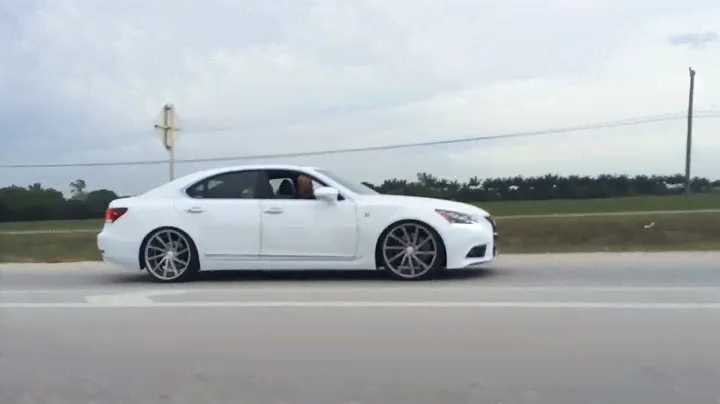 My old 2014 Lexus LS 460 F SPORT | 22” Vossen CVT Wheels | Nitto Invo Tires