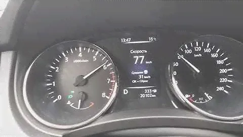 Nissan Qashqai 2.0 AT 144 лс разгон 0-100 . За 9.5 секунд