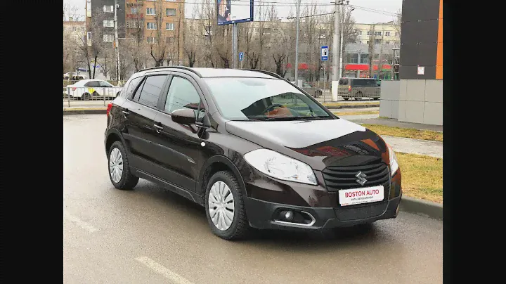 Suzuki SX4 NEW, 2014, 1.6 CVT, Экспресс обзор  от Сергея Бабинова, Автосалон Boston