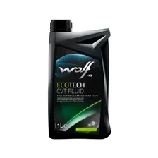 Трансмиссионное масло Wolf Ecotech CVT Fluid 1л