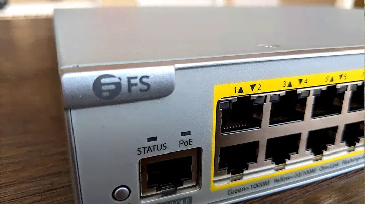FS.com POE+ Managed Switch Review | S3410-10TF-P