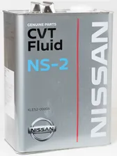 Трансмиссионное масло Nissan CVT NS-2, 4 л