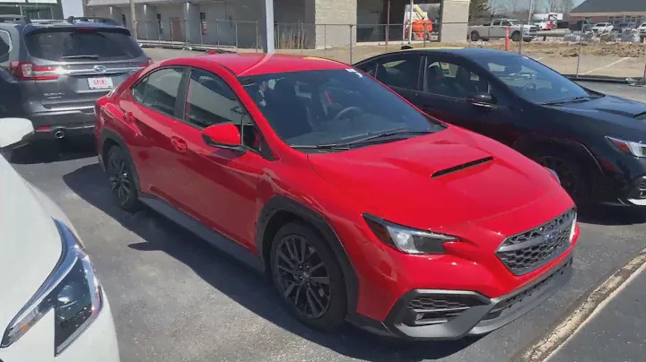 2022 Subaru WRX Premium CVT in Ignition Red!!!