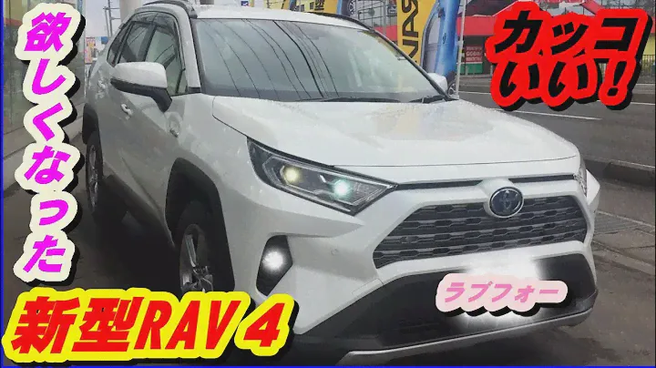 【トヨタ・RAV4 5代目XA50型HYBRID G】内外装レビュー2019.6.7